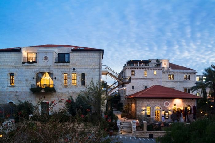 American Colony hotel exterior used as Dallah Jerusalem pickup location